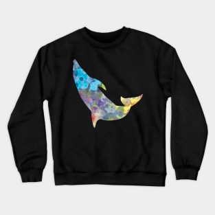 Cool Dolphin Sea Fabe Colourful T-shirt Crewneck Sweatshirt